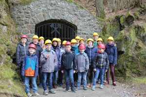 Die Edelsteinminen in Idar-Oberstein. Für die jungen Gäste eine spannende Tour (Quelle: DJO Merkstein)