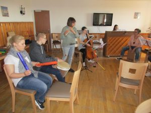 Märchenhafte Musik brachte Monika Bannenberg in die Wewelsburg (Quelle: djoNRW)